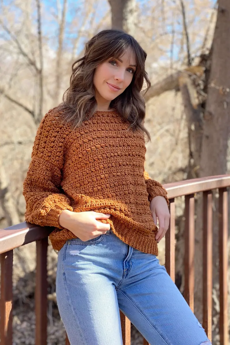 Crochet Kit - Stony Shore Pullover 1