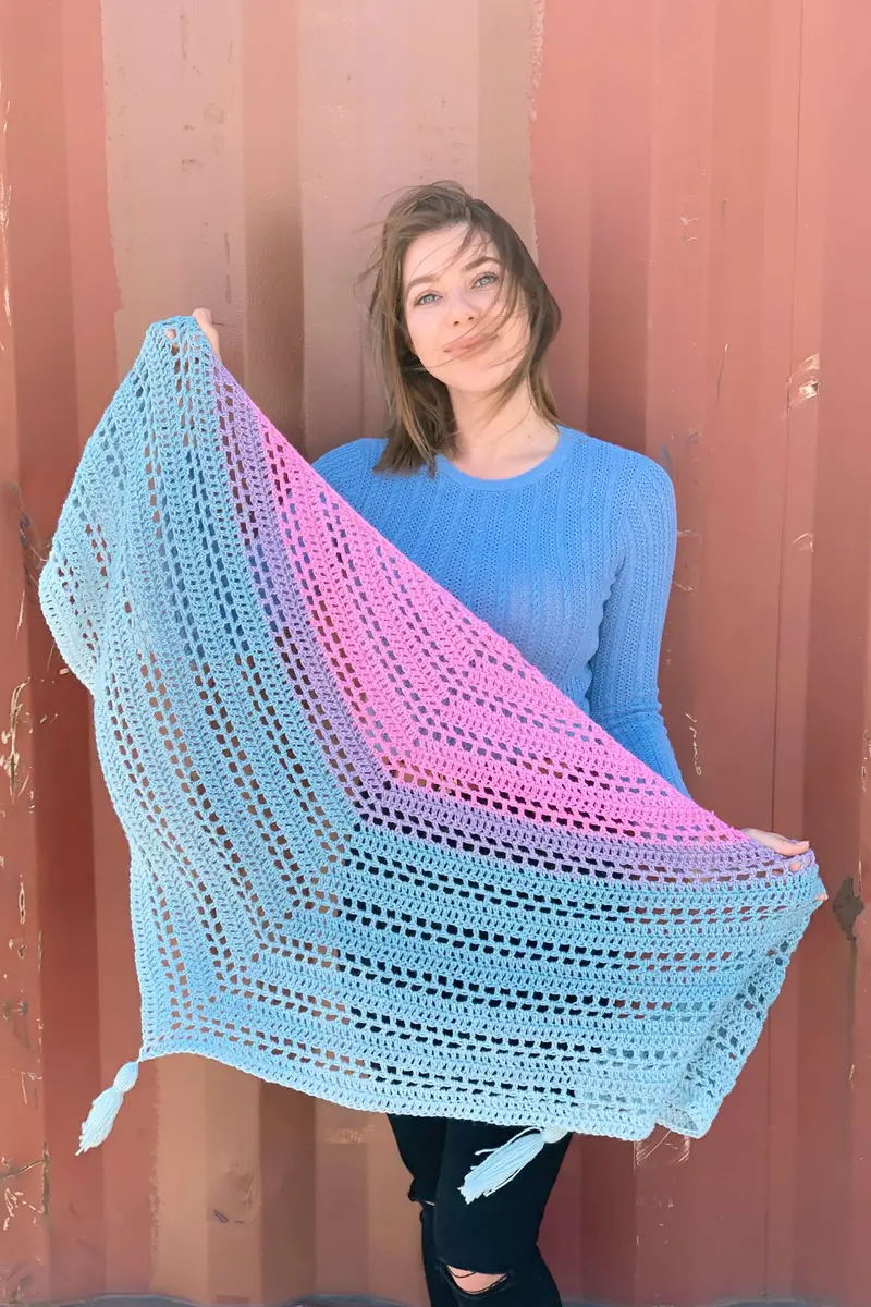 Crochet Kit - Such Simple Shawl 1