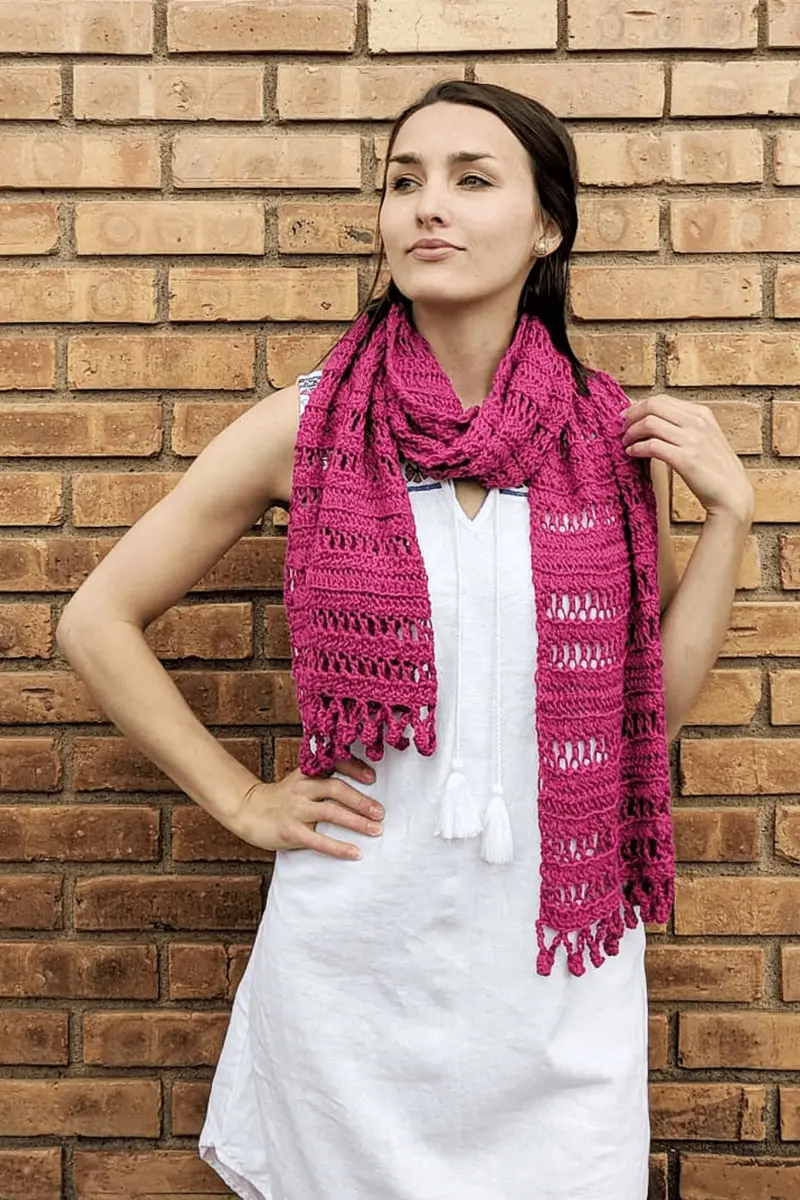 Crochet Kit - Sun Kissed Wrap 1