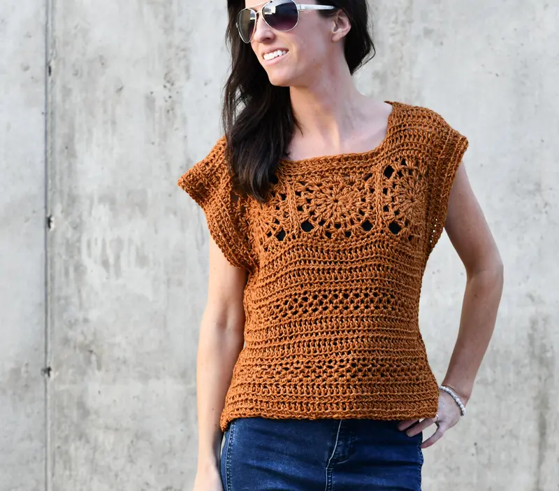 Crochet Kit - Sunburst Crop 2