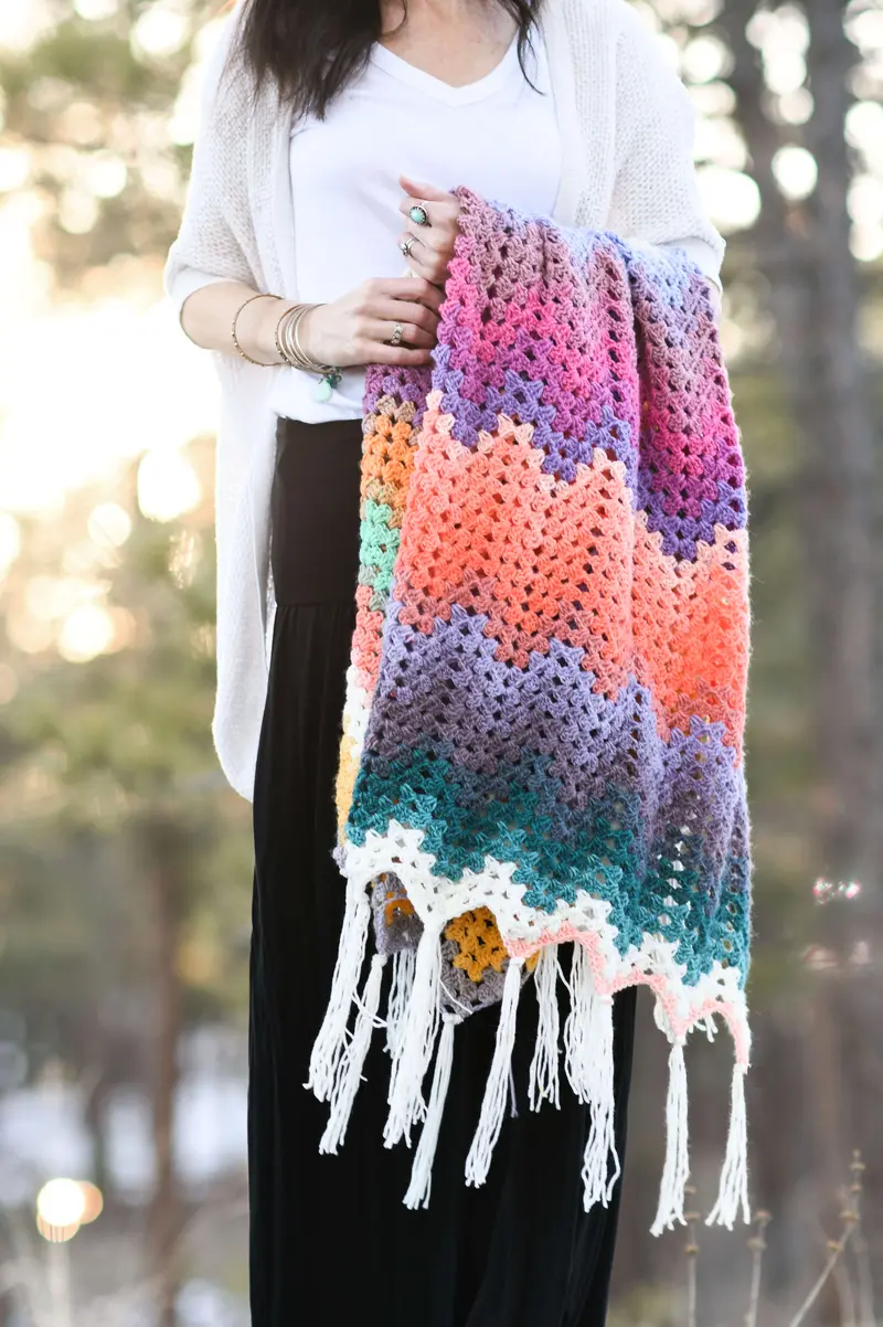 Crochet Kit - Sundance Throw 1