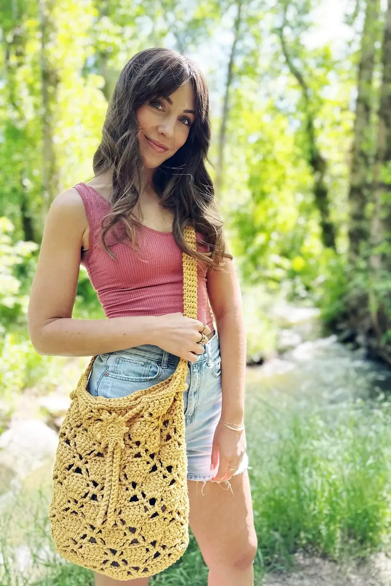Crochet Kit - Sunny Cinch Satchel 1