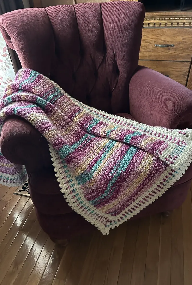Crochet Kit - Sunset Blanket 1