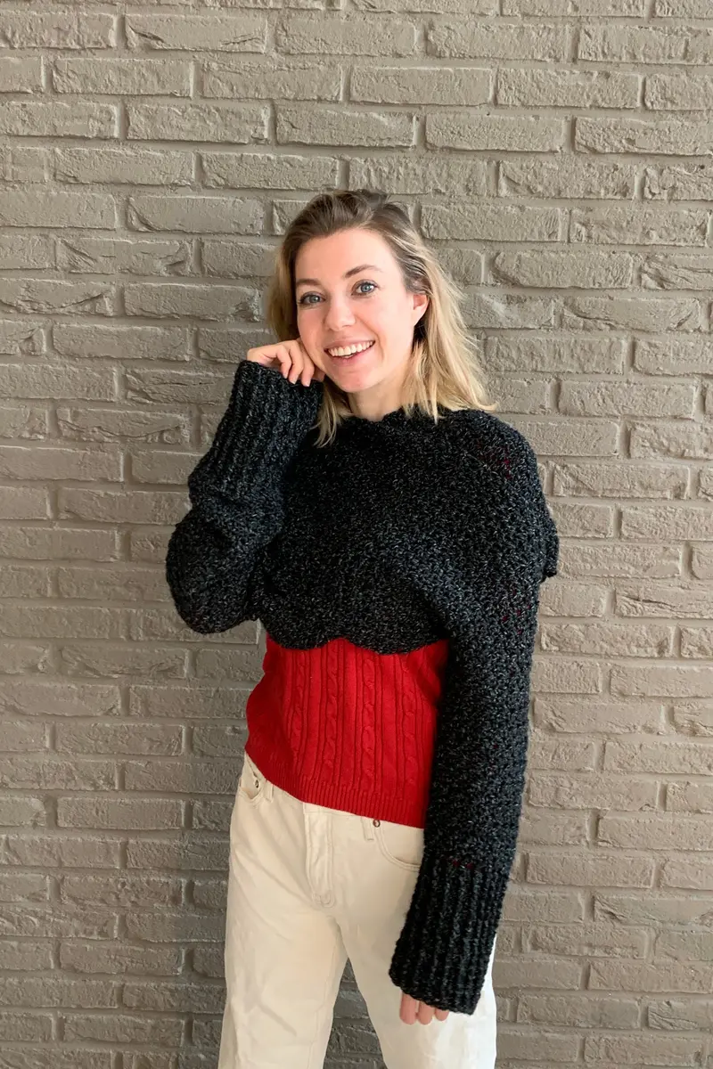 Crochet Kit - Sweater Scarf 1