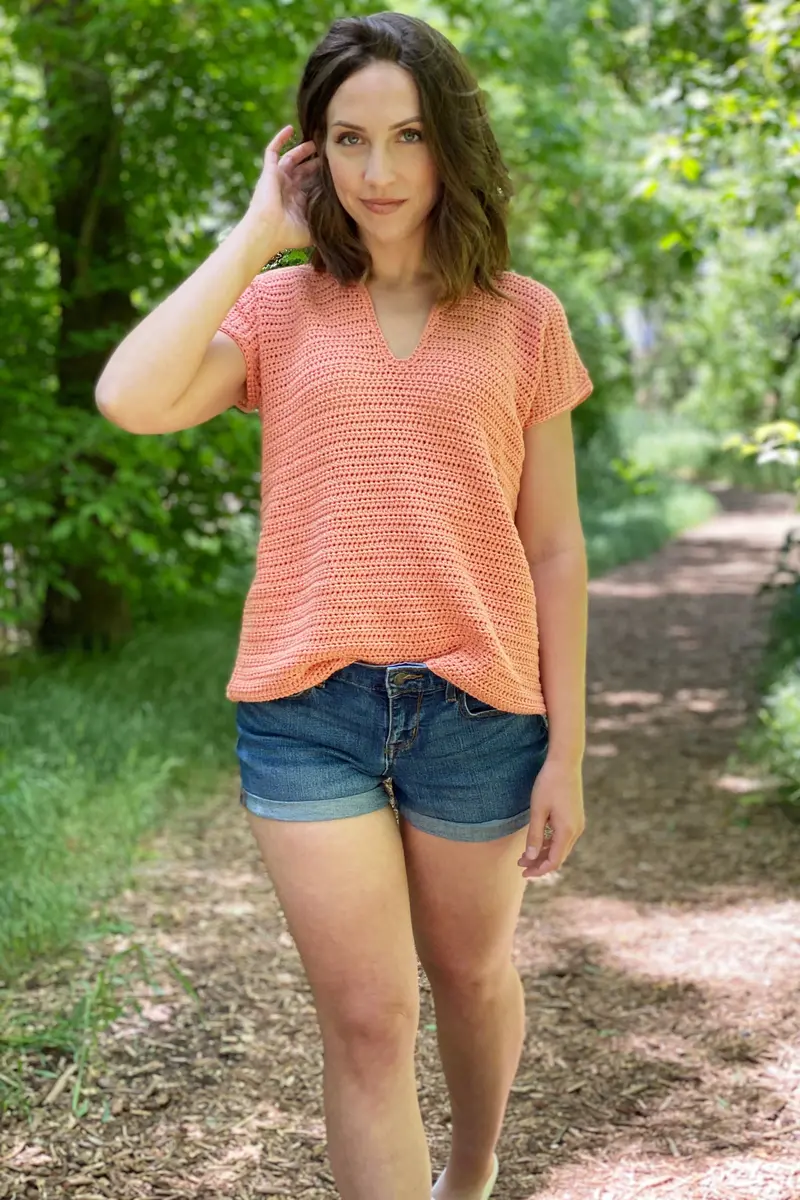 Crochet Kit - Sweet Summer Tee 1