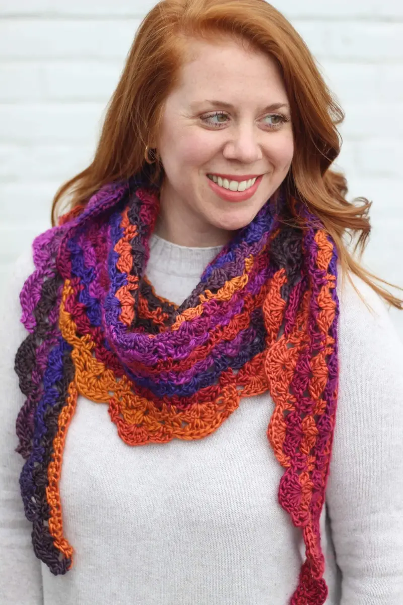 Crochet Kit - Sydney Shawlette 1