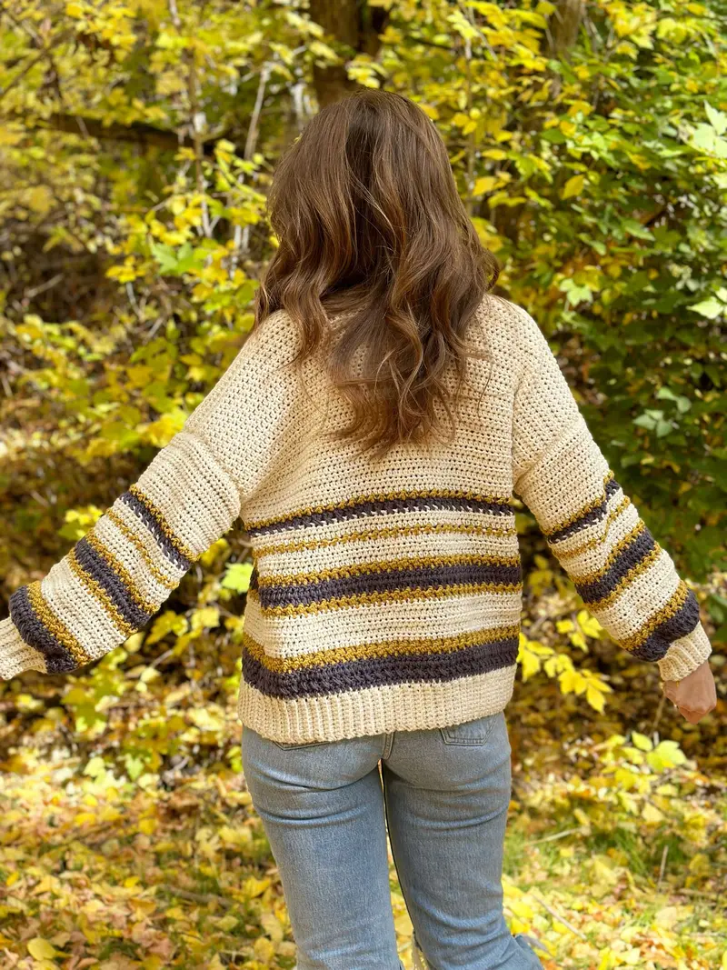 Crochet Kit - Tea Time Cardigan 2