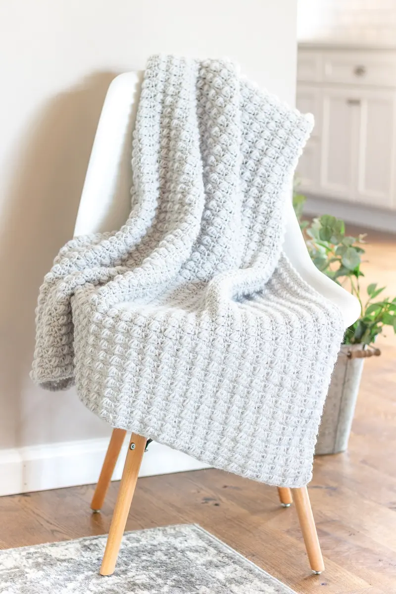 Crochet Kit - Textured Puff Blanket 1