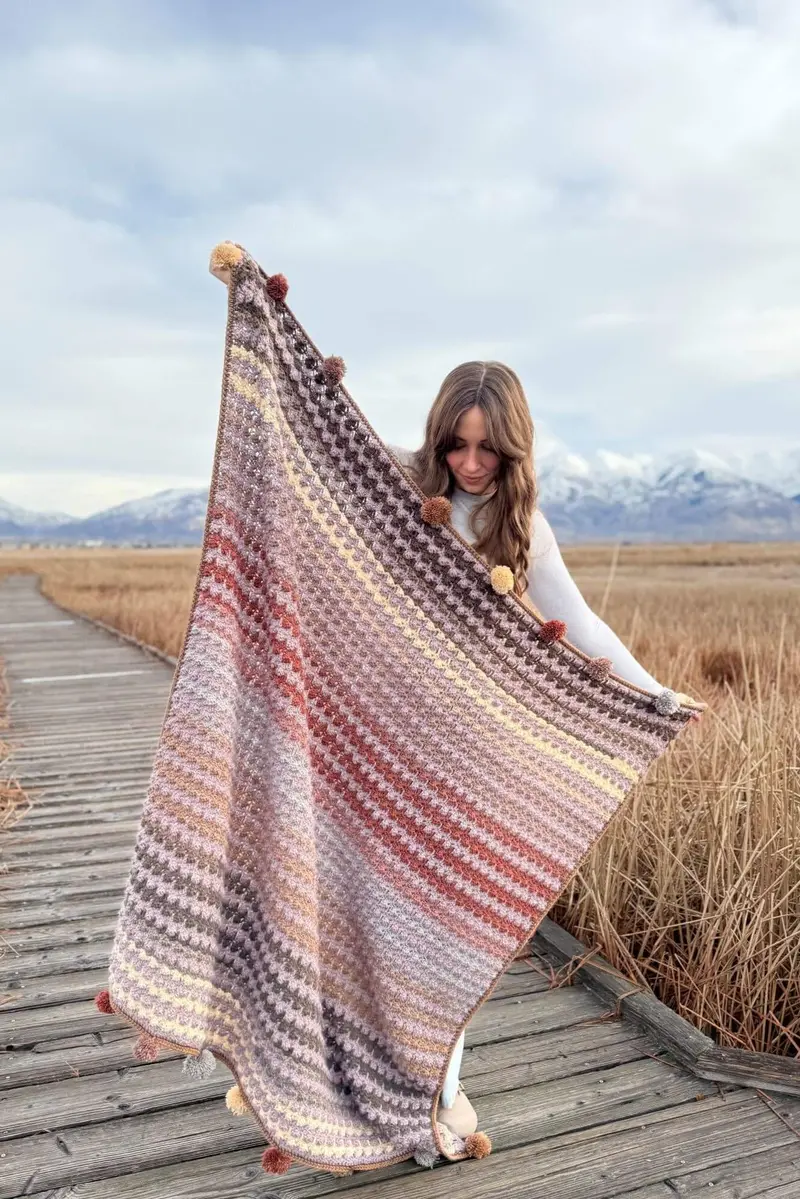 Crochet Kit - The Adagio Throw 1