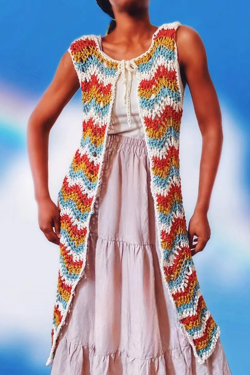 Crochet Kit - The Alyx Crochet Cardigan 1