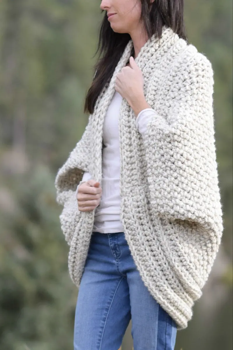 Crochet Kit - The Blanket Cardi 1