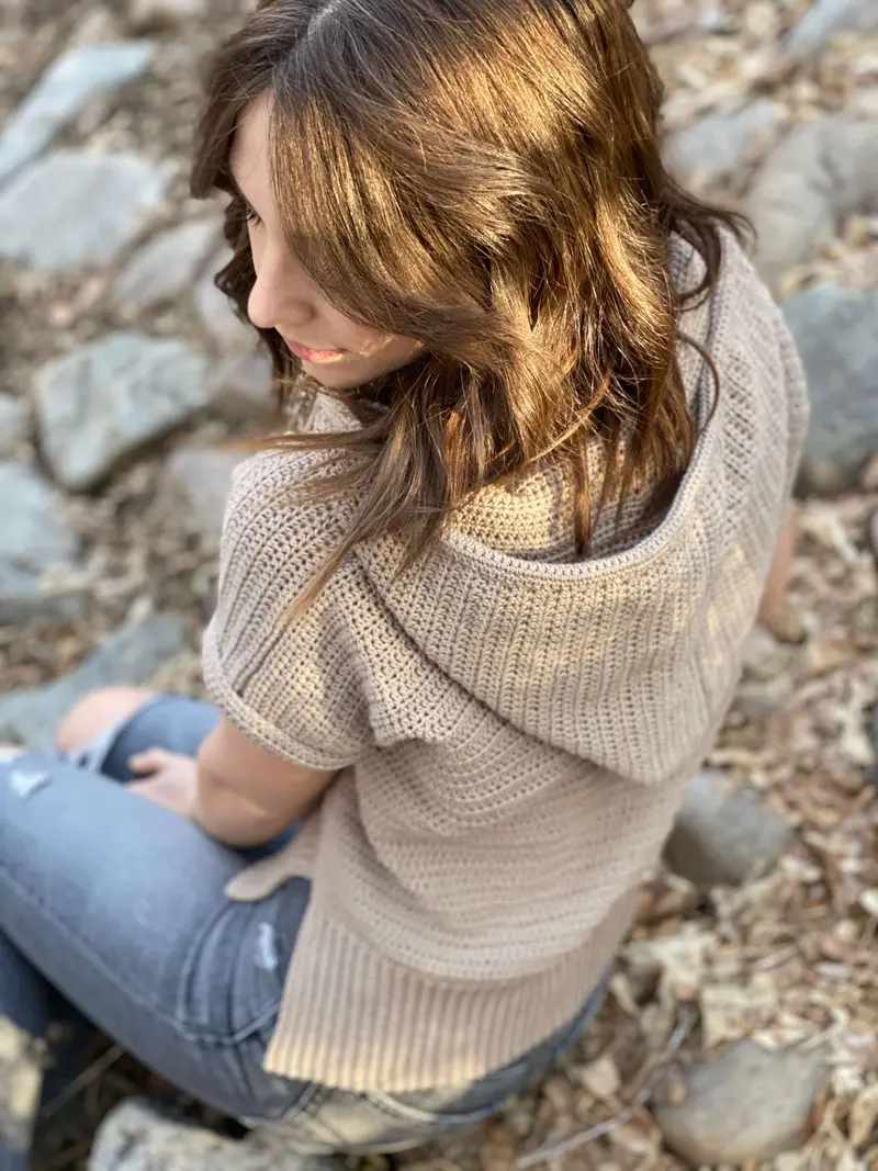 Crochet Kit - The Bonfire Beach Hoodie 2