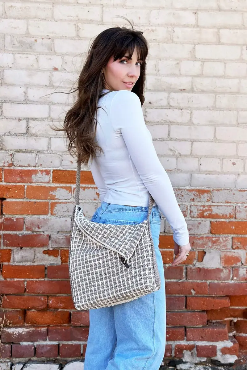 Crochet Kit - The Cade Crossbody 1