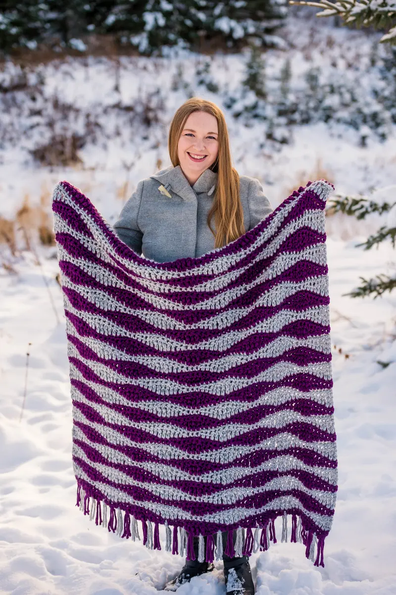 Crochet Kit -  The Cadence Blanket 1