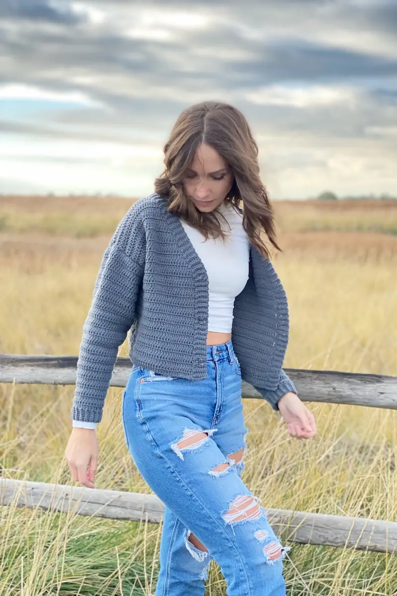 Crochet Kit - The Carl Cardigan 1