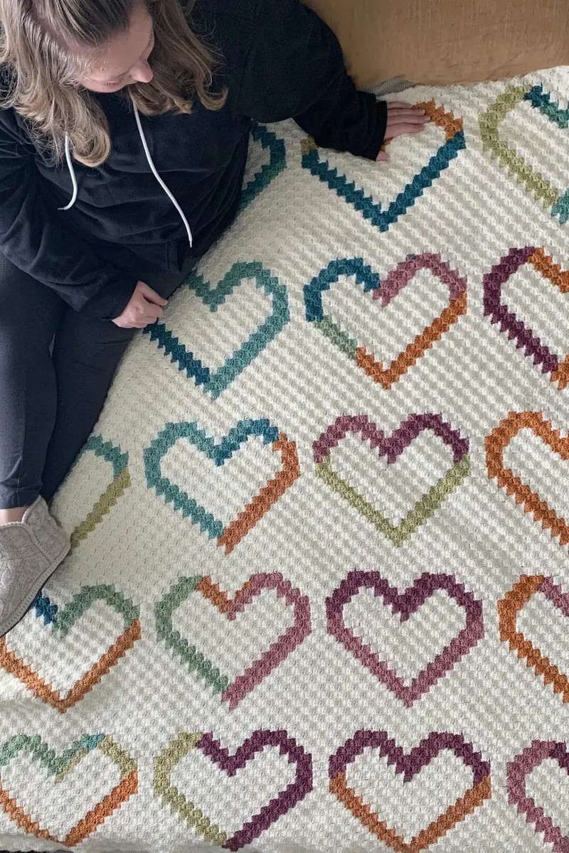 Crochet Kit - The Carwyn Throw 1