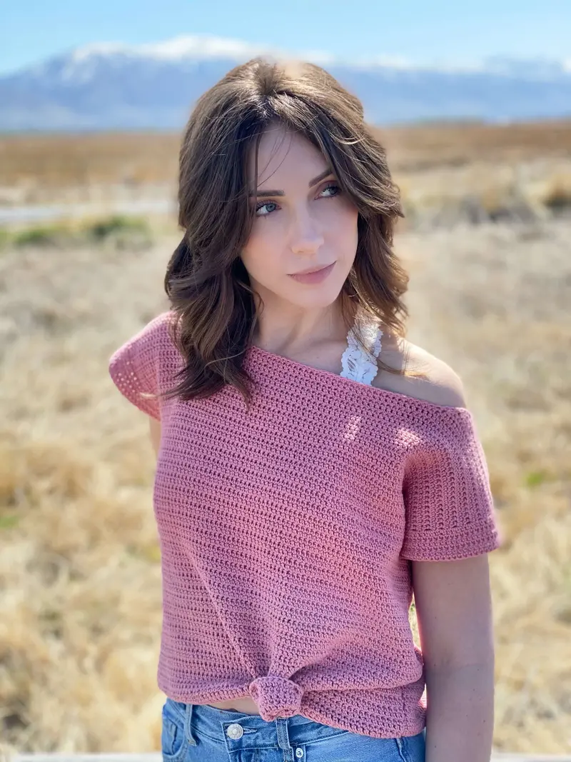 Crochet Kit - The Clarissa Tee 2