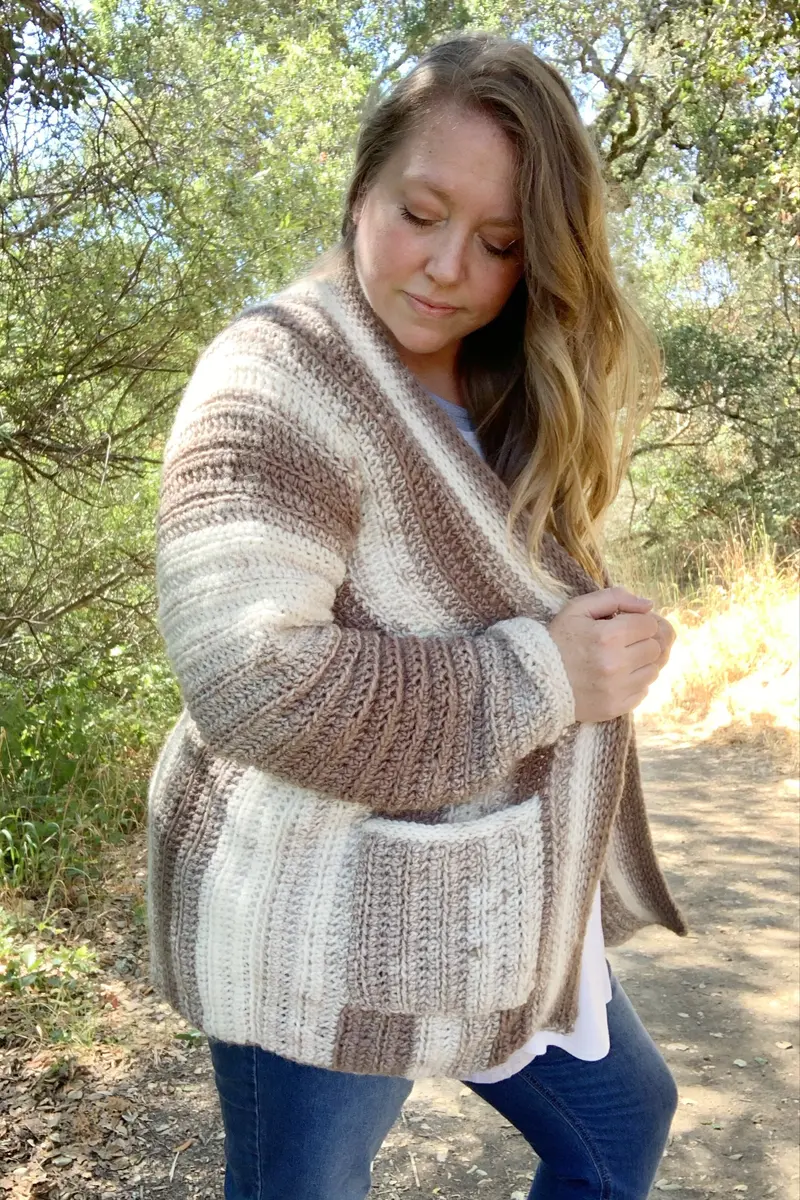 Crochet Kit - The Coen Cardigan 1