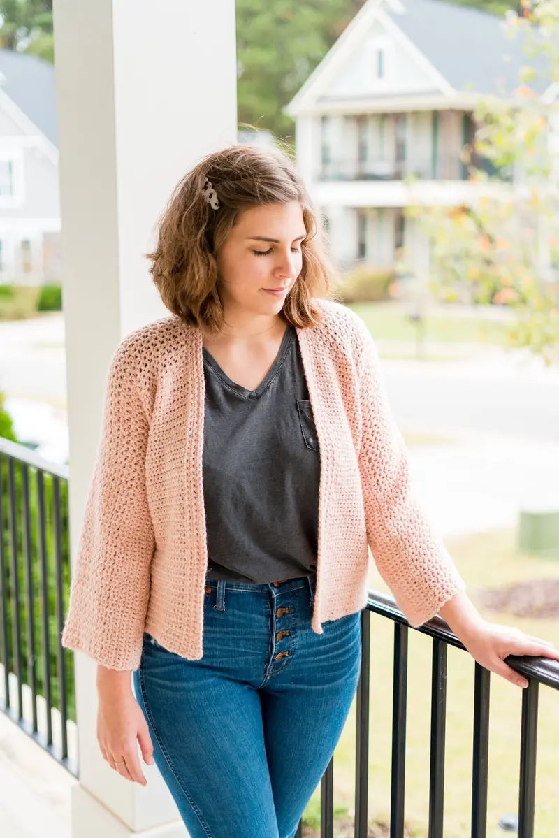 Crochet Kit  - The Cozy Cardigan 1