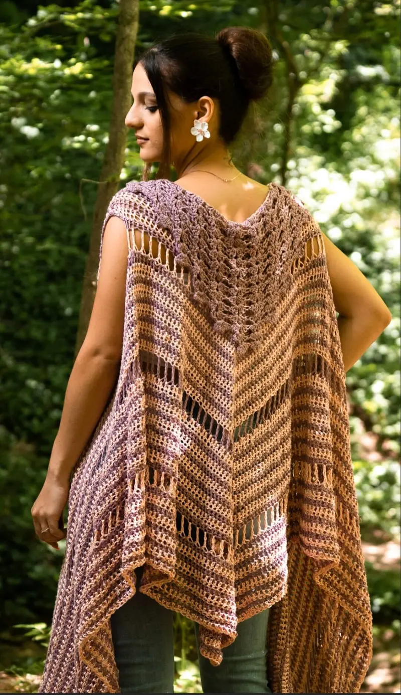 Crochet Kit - The Duchess Cape 1