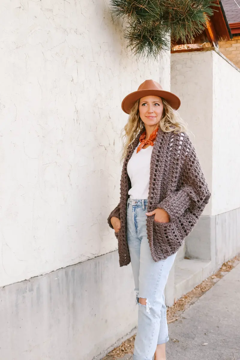 Crochet Kit - The Dwell Sweater 1