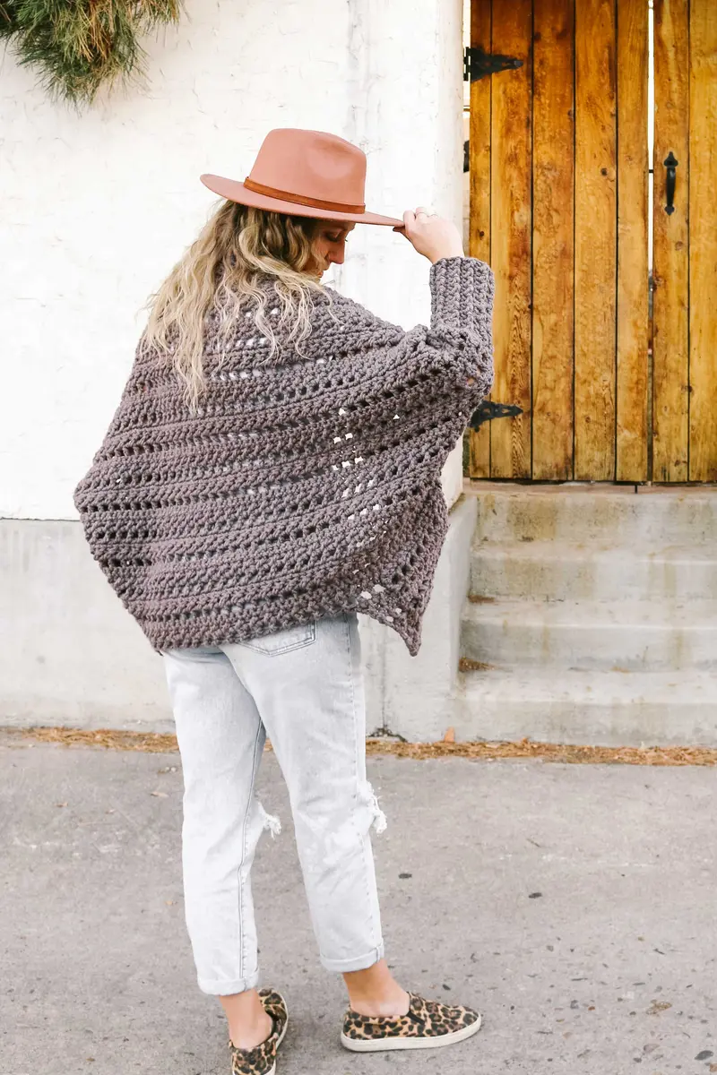Crochet Kit - The Dwell Sweater 2