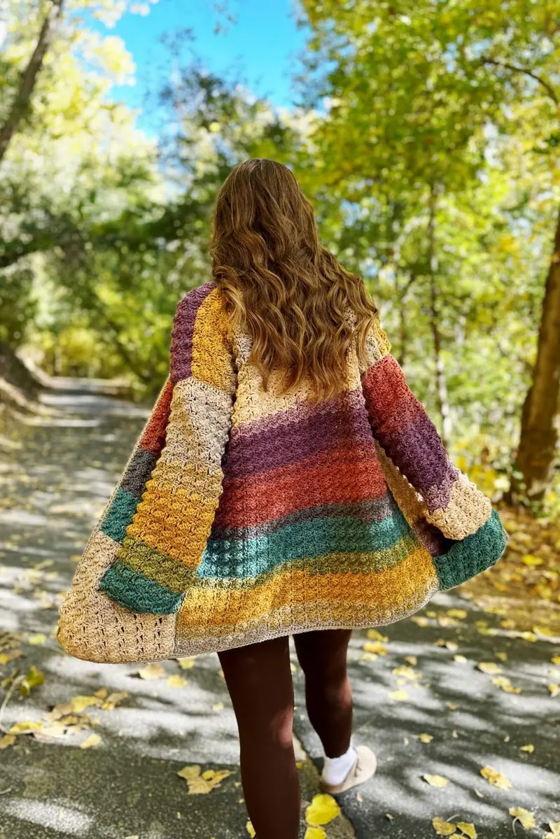 Crochet Kit - The Echoes Cardigan 1