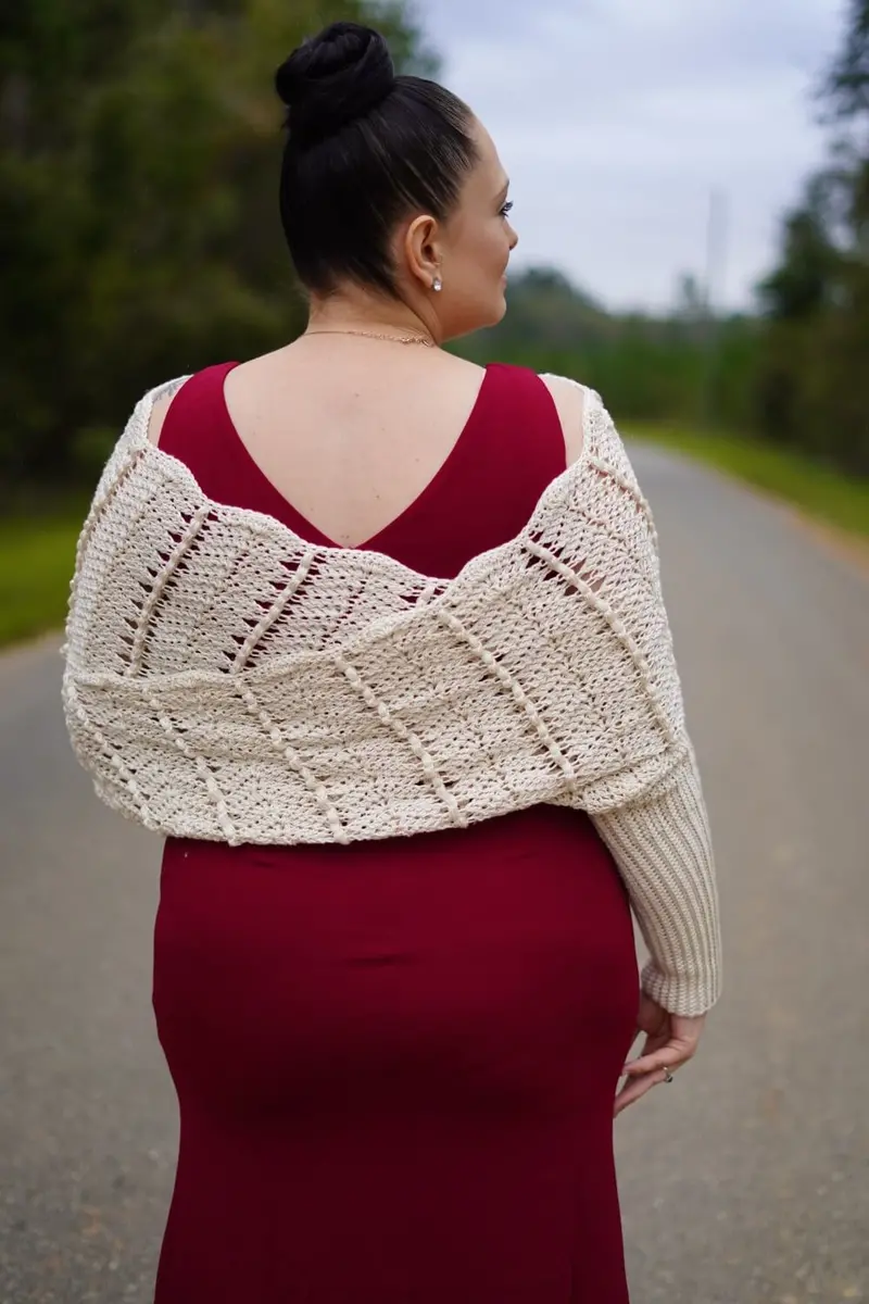Crochet Kit - The Ethereal Sweater Scarf 2