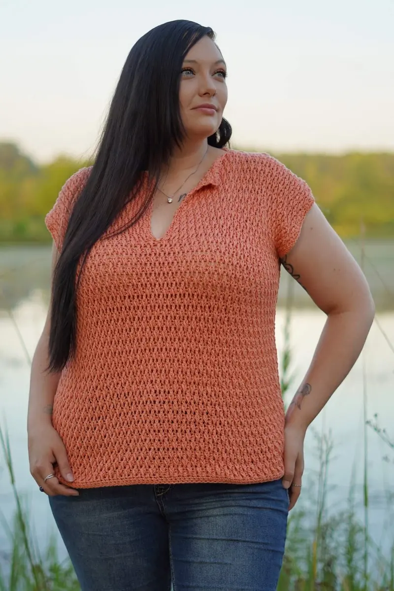 Crochet Kit - The Forever Blouse 1