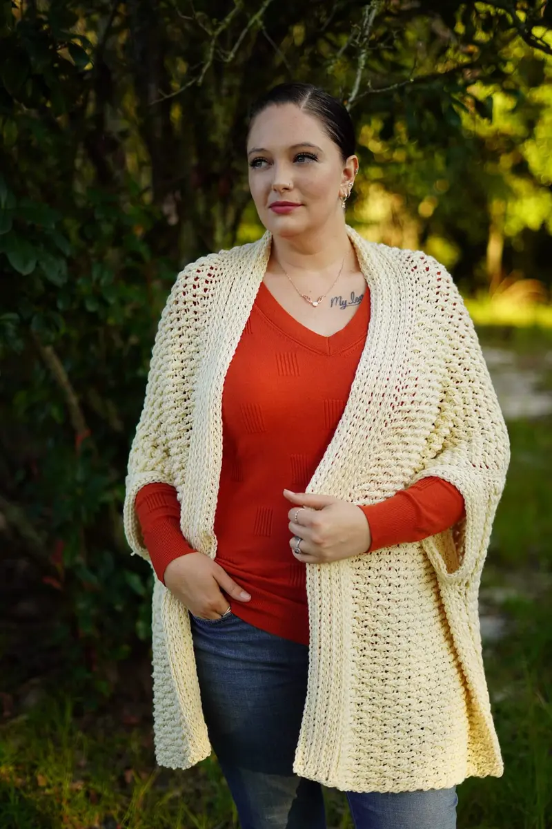 Crochet Kit - The Forever Cardi 1