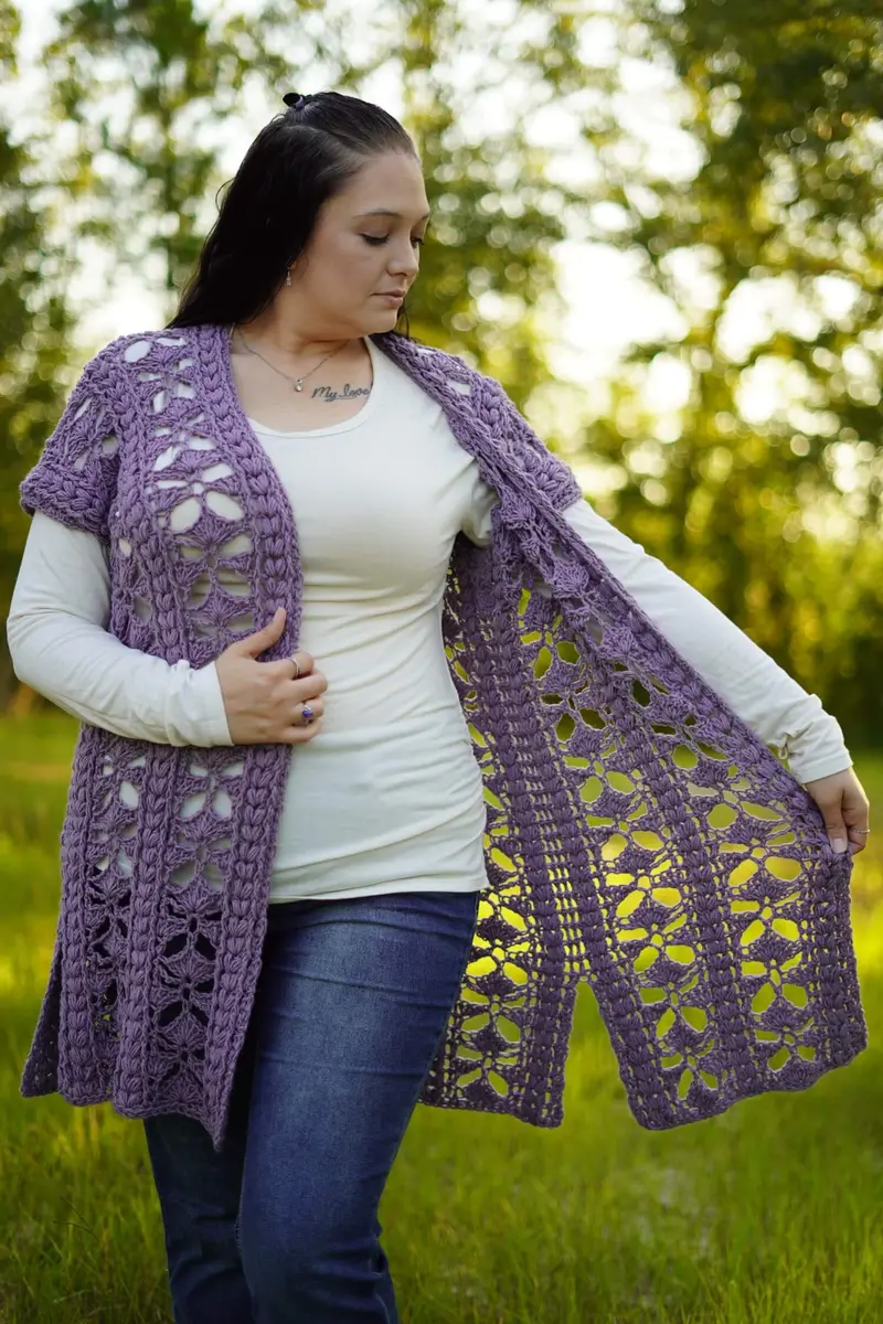 Crochet Kit - The Forever Ruana 2
