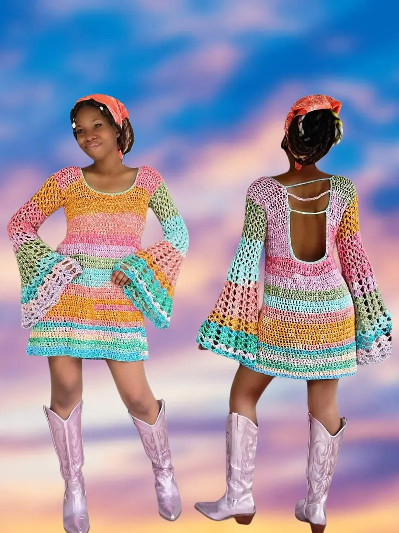 Crochet Kit - The Freia Crochet Dress 1