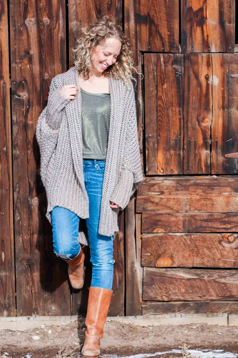 Crochet Kit - The Habitat Cardigan 1