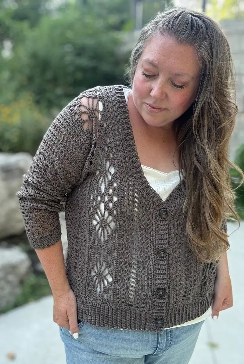 Crochet Kit - The Kait Cardigan 1