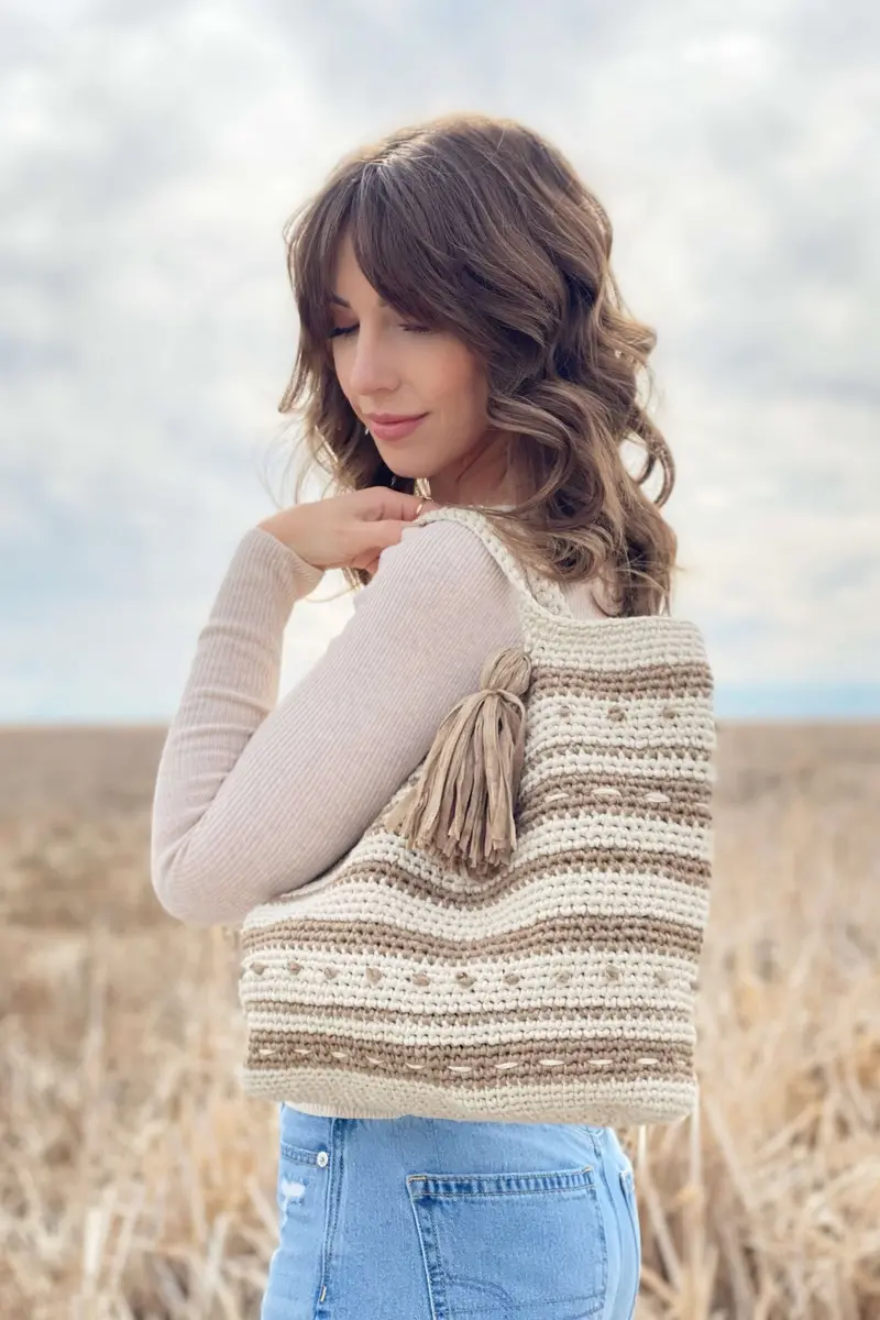 Crochet Kit - The Lucy Tote 1