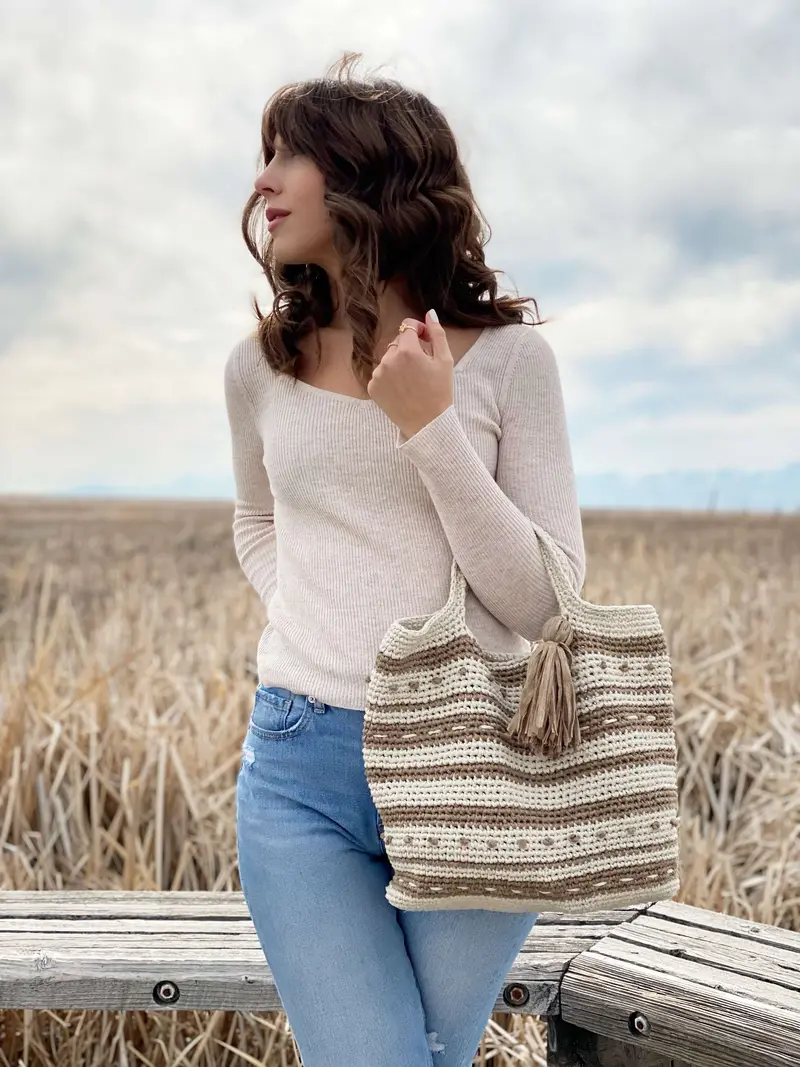 Crochet Kit - The Lucy Tote 2