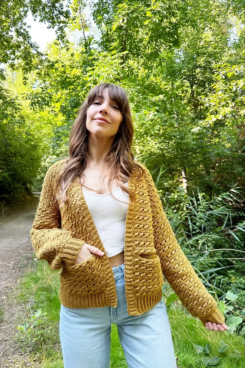 Crochet Kit - The Maeve Cardigan 1