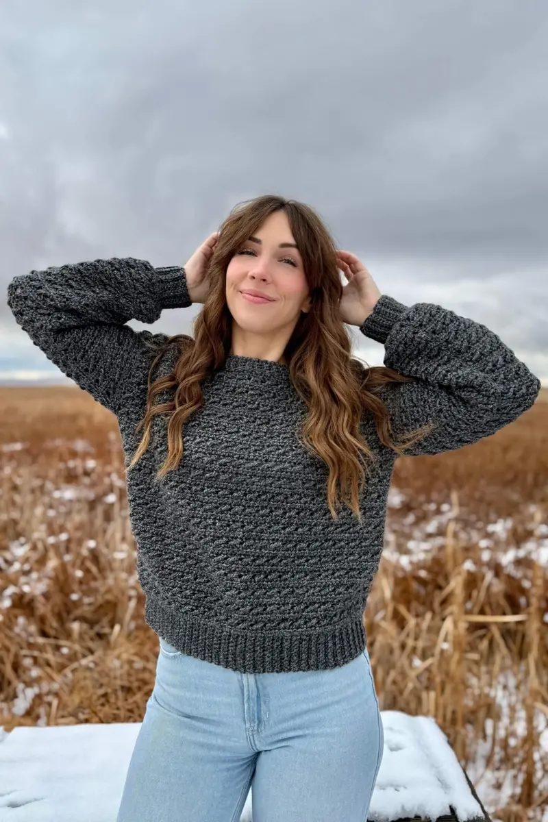 Crochet Kit - The Maeve Pullover 1