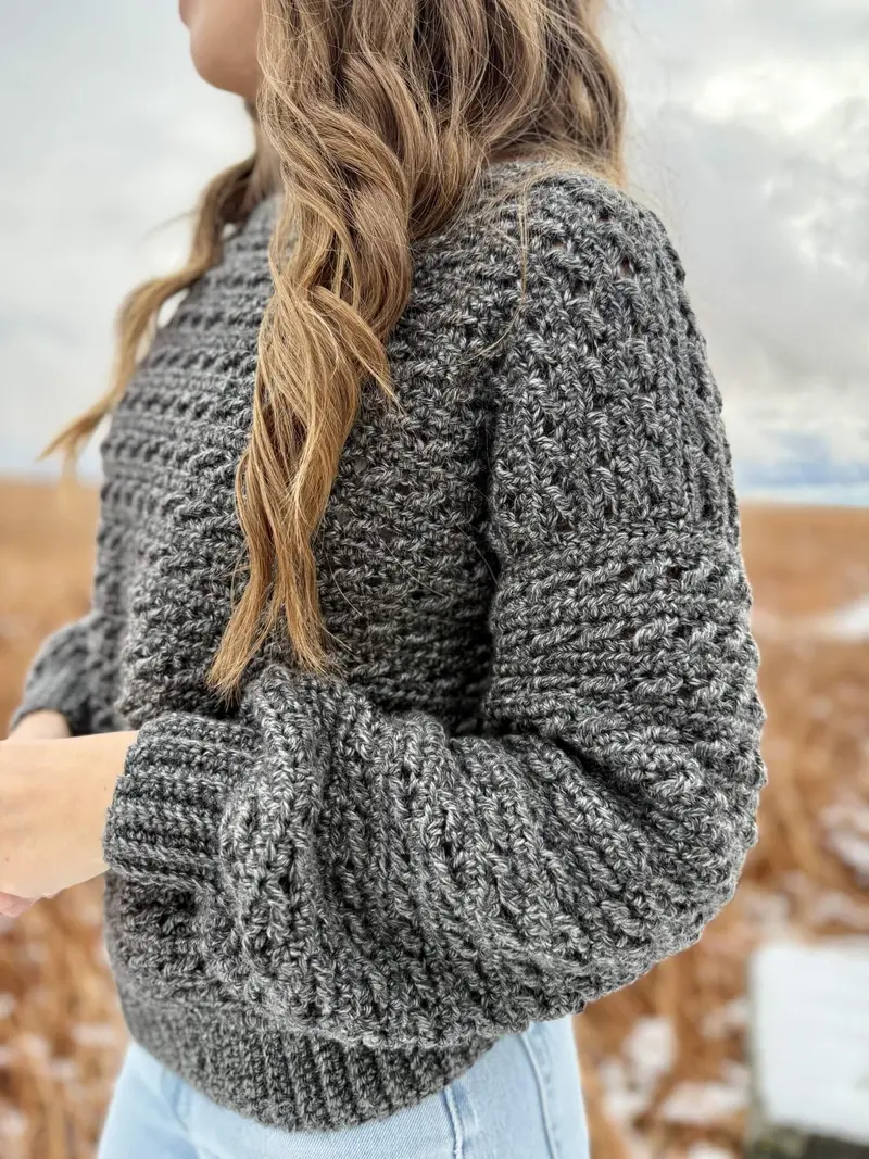 Crochet Kit - The Maeve Pullover 2