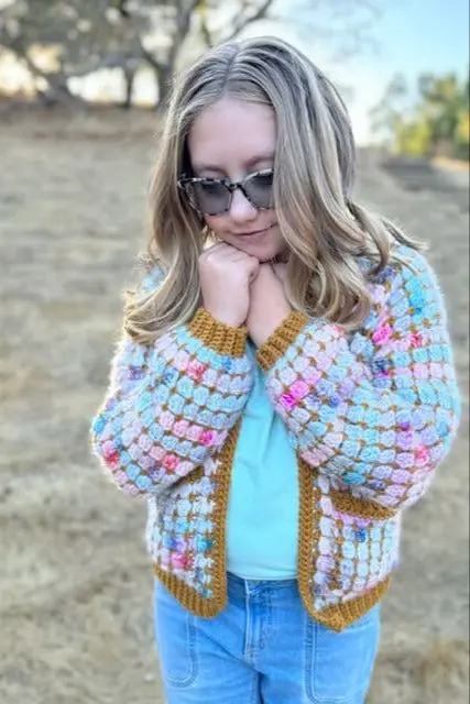 Crochet Kit - The Mini Magnus Cardigan 1