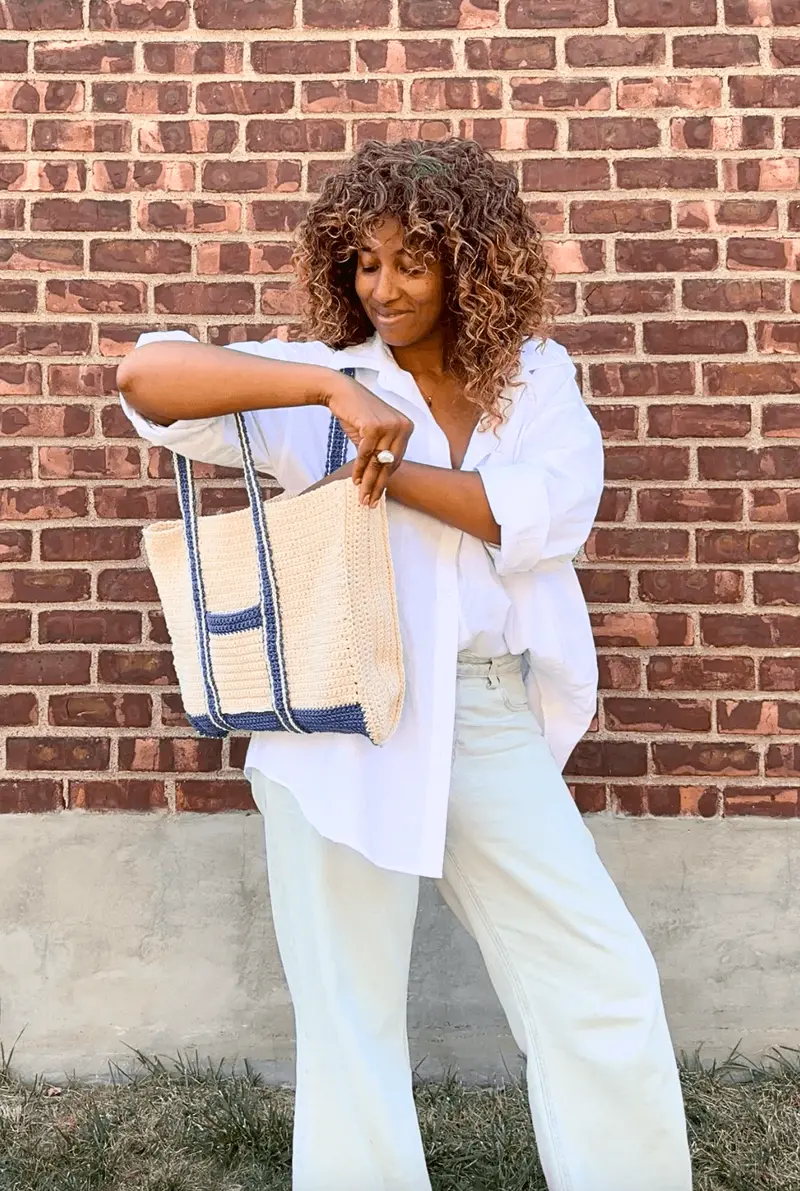 Crochet Kit - The Oak Bluffs Tote Bag 1