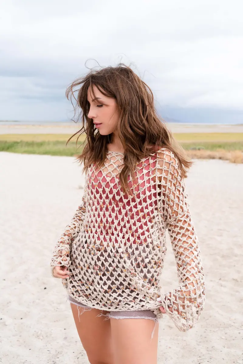 Crochet Kit - The Palmar Pullover 2