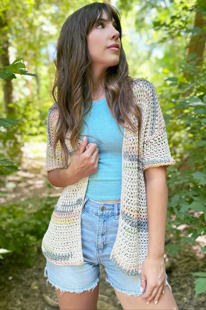 Crochet Kit - The Poppy Cardigan 1