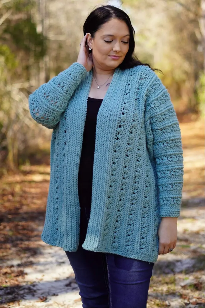 Crochet Kit - The Royal Cardigan 1