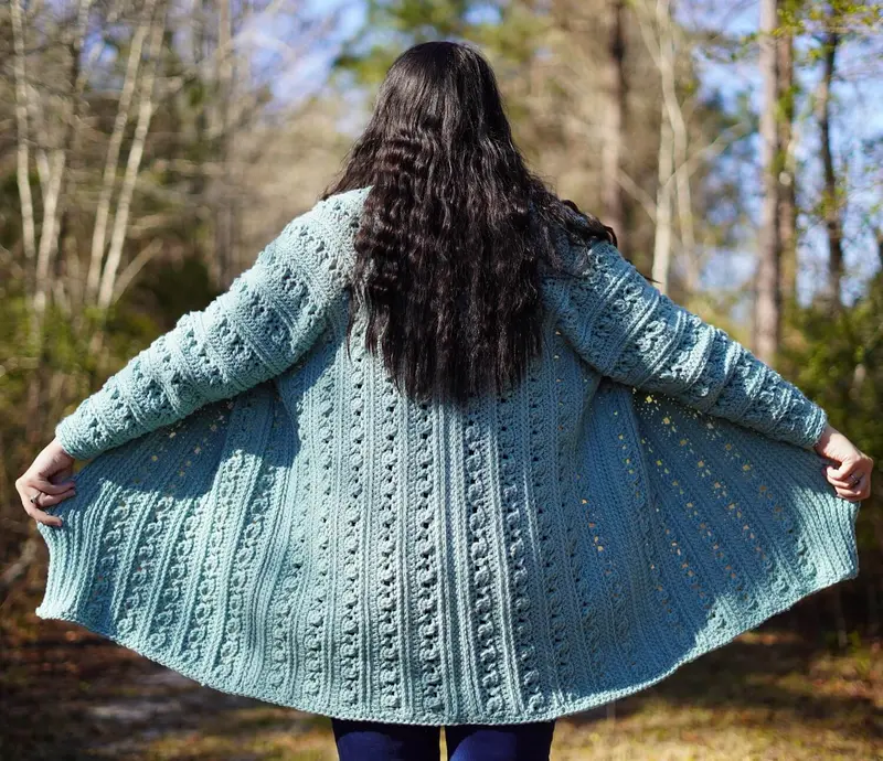 Crochet Kit - The Royal Cardigan 2