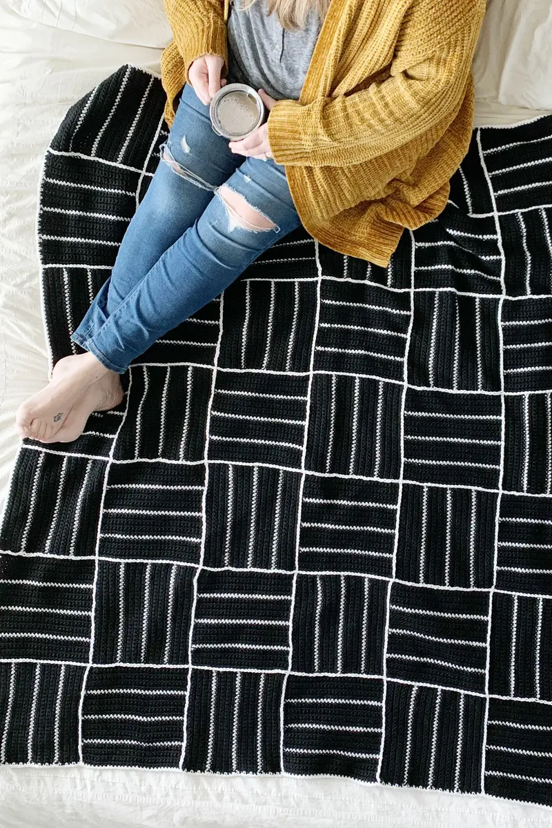 Crochet Kit - The Slate Blanket 1