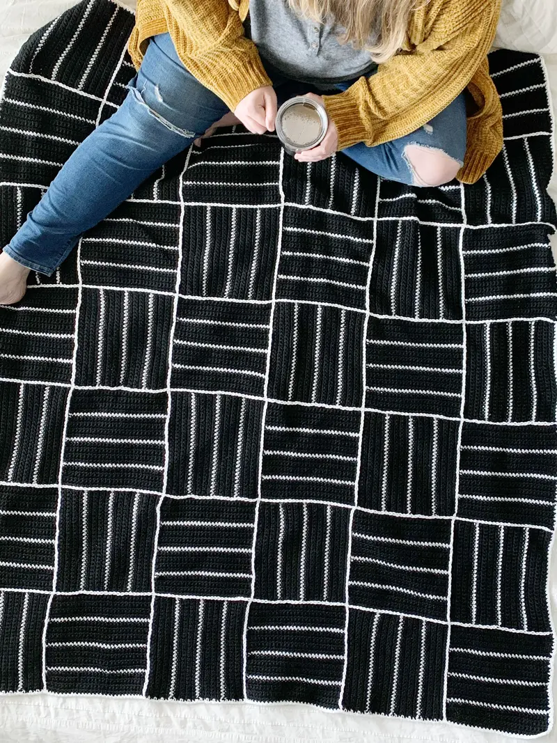 Crochet Kit - The Slate Blanket 2