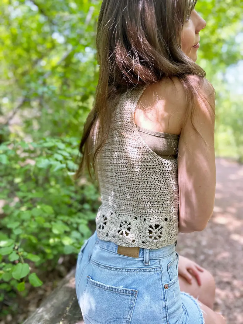 Crochet Kit - The Sunnyside Vest 2
