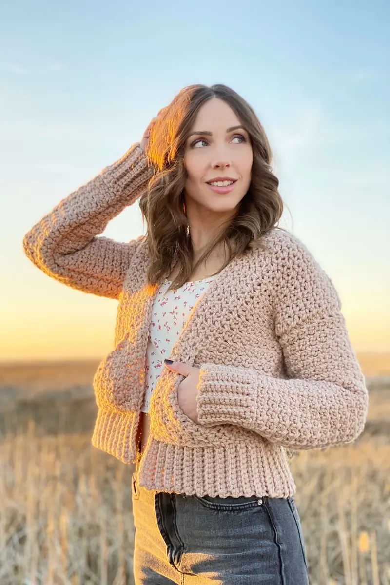 Crochet Kit - The Sunset Bomber 1
