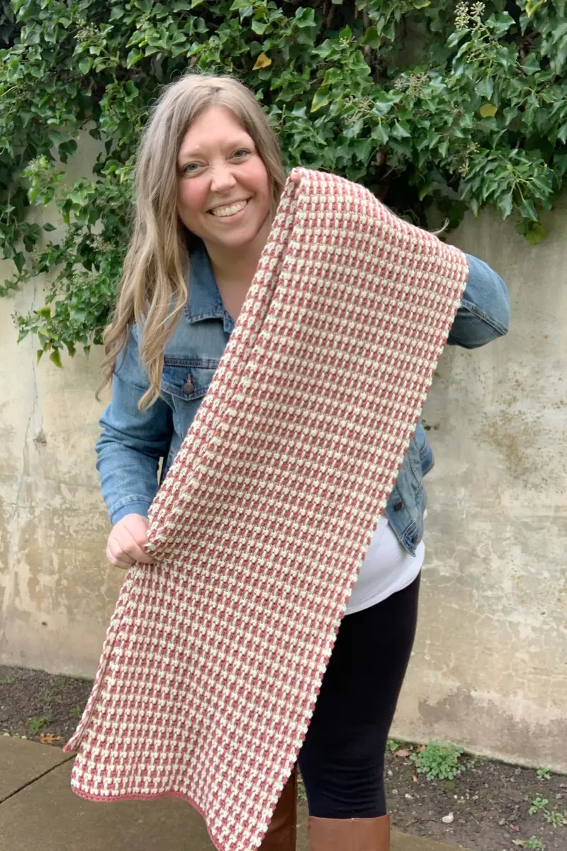 Crochet Kit - The Thatcher Scarf 1